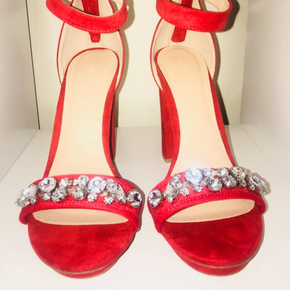Rhinestone Heels
